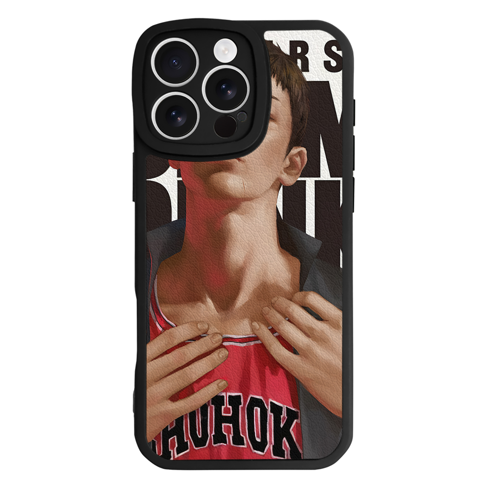 （画像用） SLAM DUNK／スラムダンク 【iPhone 16シリーズ対応】シリコンスマホケース（レザー調） 材質：シリコン